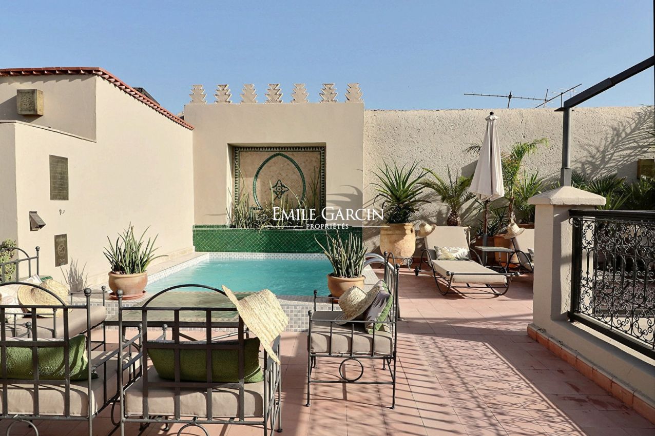 Riad à vendre dans la médina de Marrakech - Emile Garcin Maroc - Image 8