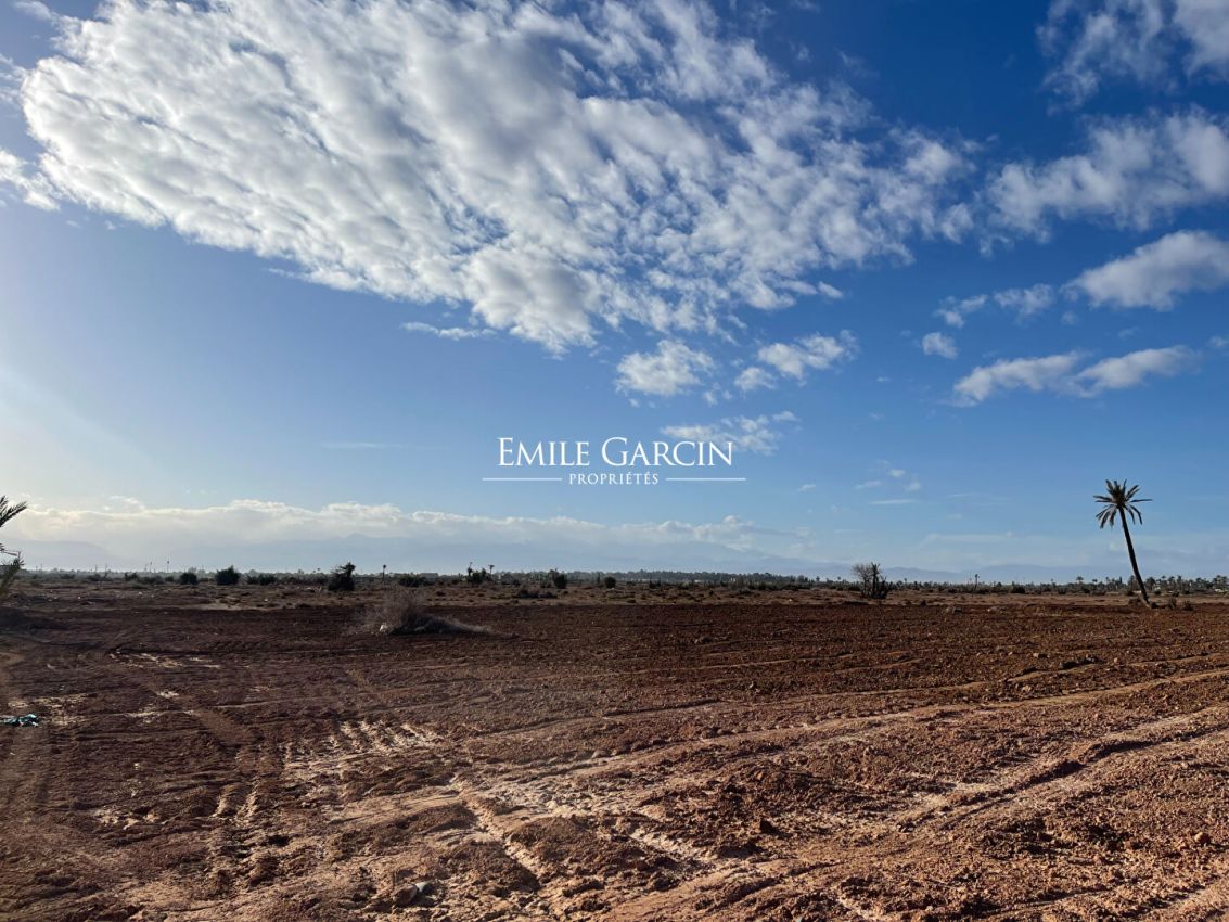 10 hectares of land for sale very close to the golf courses of Marrakech - Emile Garcin Maroc - Image 1