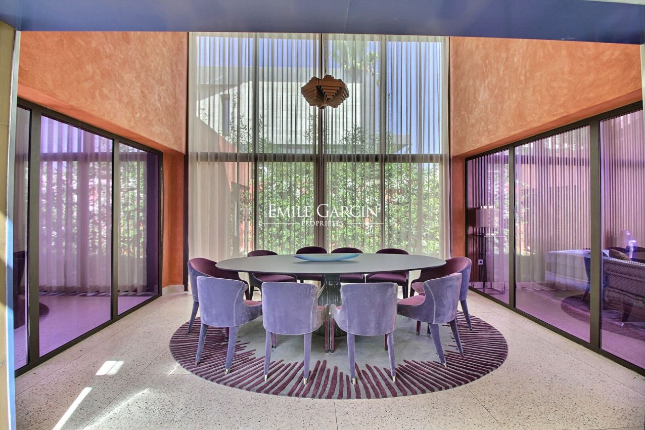 Unique designer house on a golf resort  to rent in Marrakech - Emile Garcin Maroc - Image 8