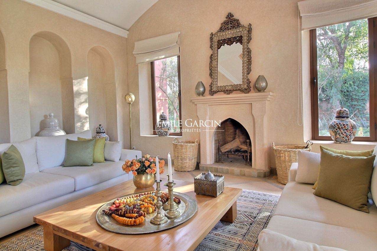 Handsome Moroccan-inspired villa to rent near Marrakech - Emile Garcin Maroc - Image 2