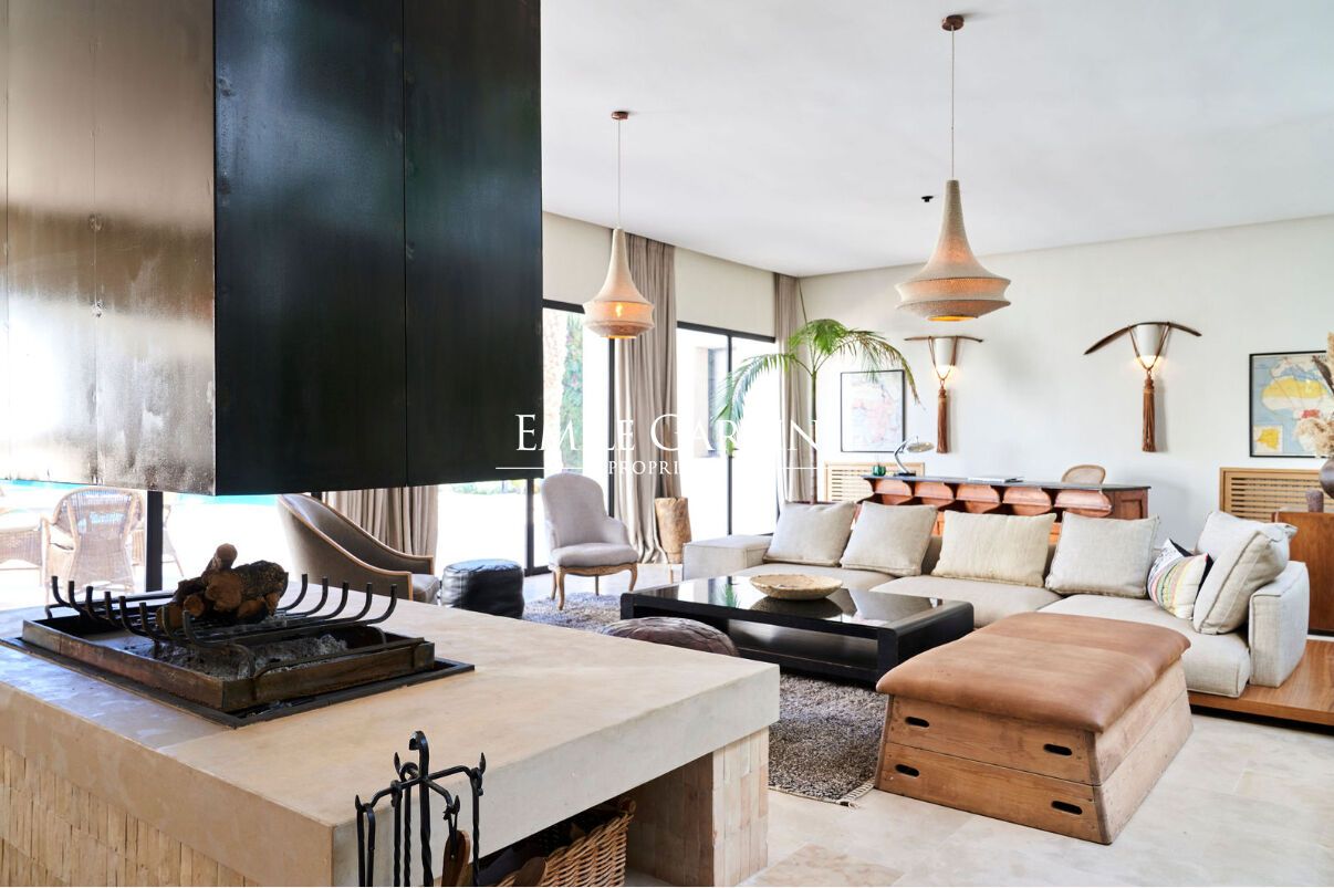 Stylish and charming villa to rent 15 minutes from Marrakech - Emile Garcin Maroc - Image 2