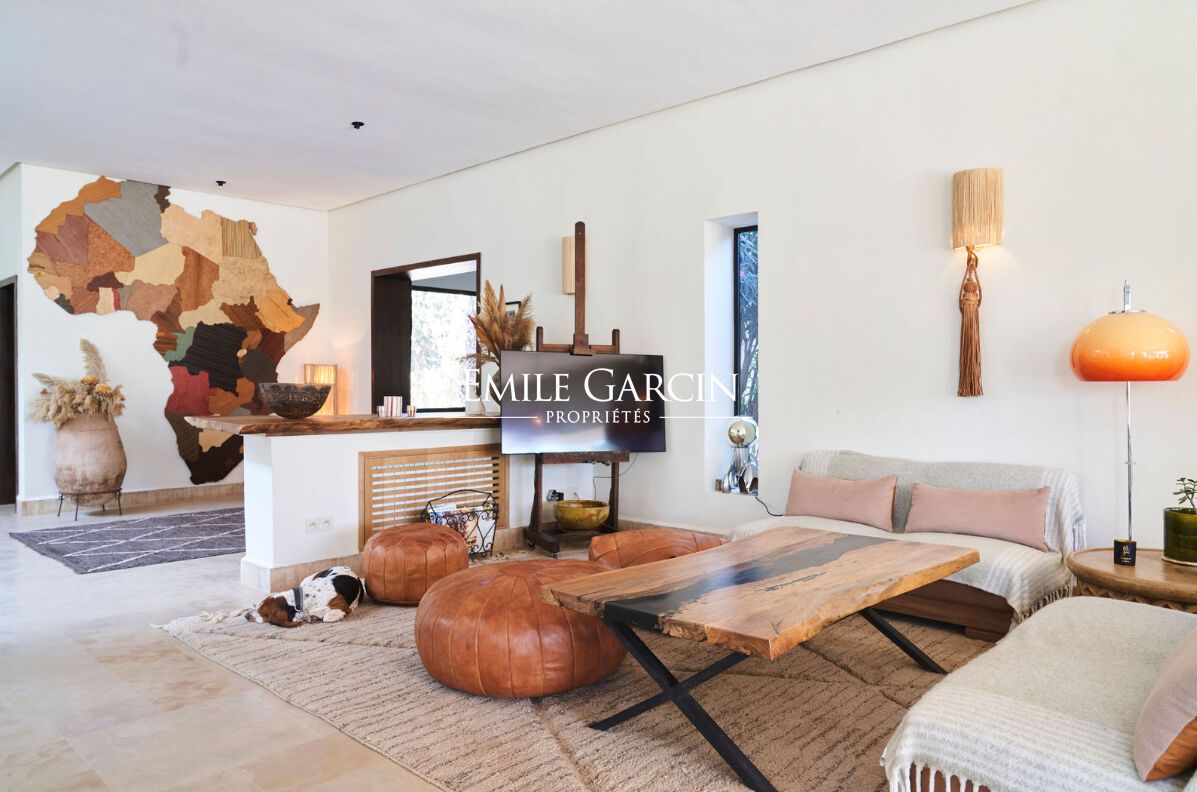 Stylish and charming villa to rent 15 minutes from Marrakech - Emile Garcin Maroc - Image 4