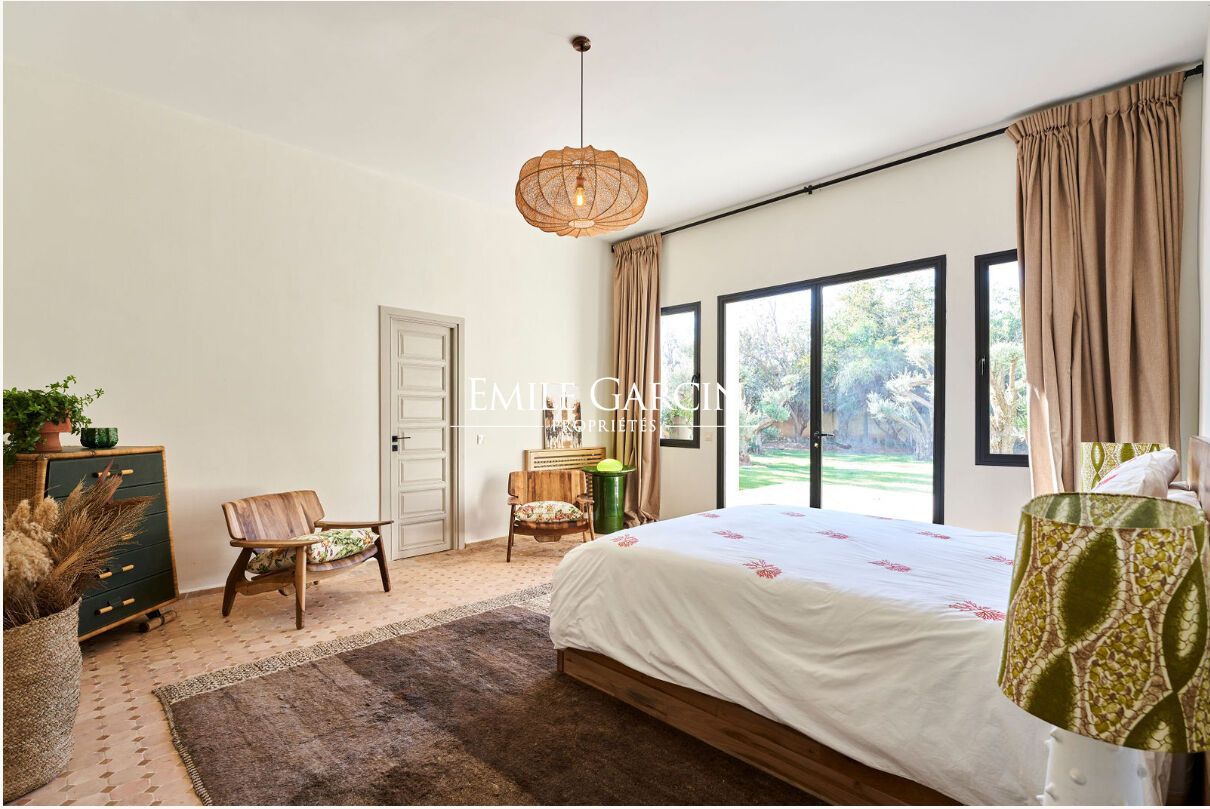 Stylish and charming villa to rent 15 minutes from Marrakech - Emile Garcin Maroc - Image 9