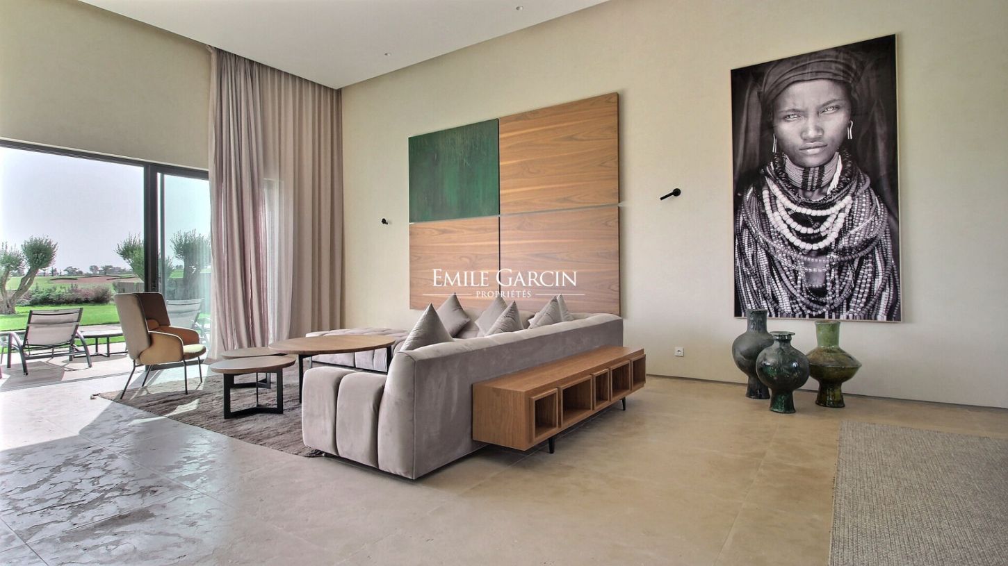 Propriété à louer, front de golf Amelkis 3 Marrakech - Emile Garcin Maroc - Image 9