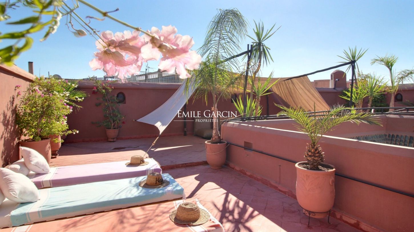 Riad to rent less than 5 minutes from the Place Jemaa El Fnaa - Emile Garcin Maroc - Image 9