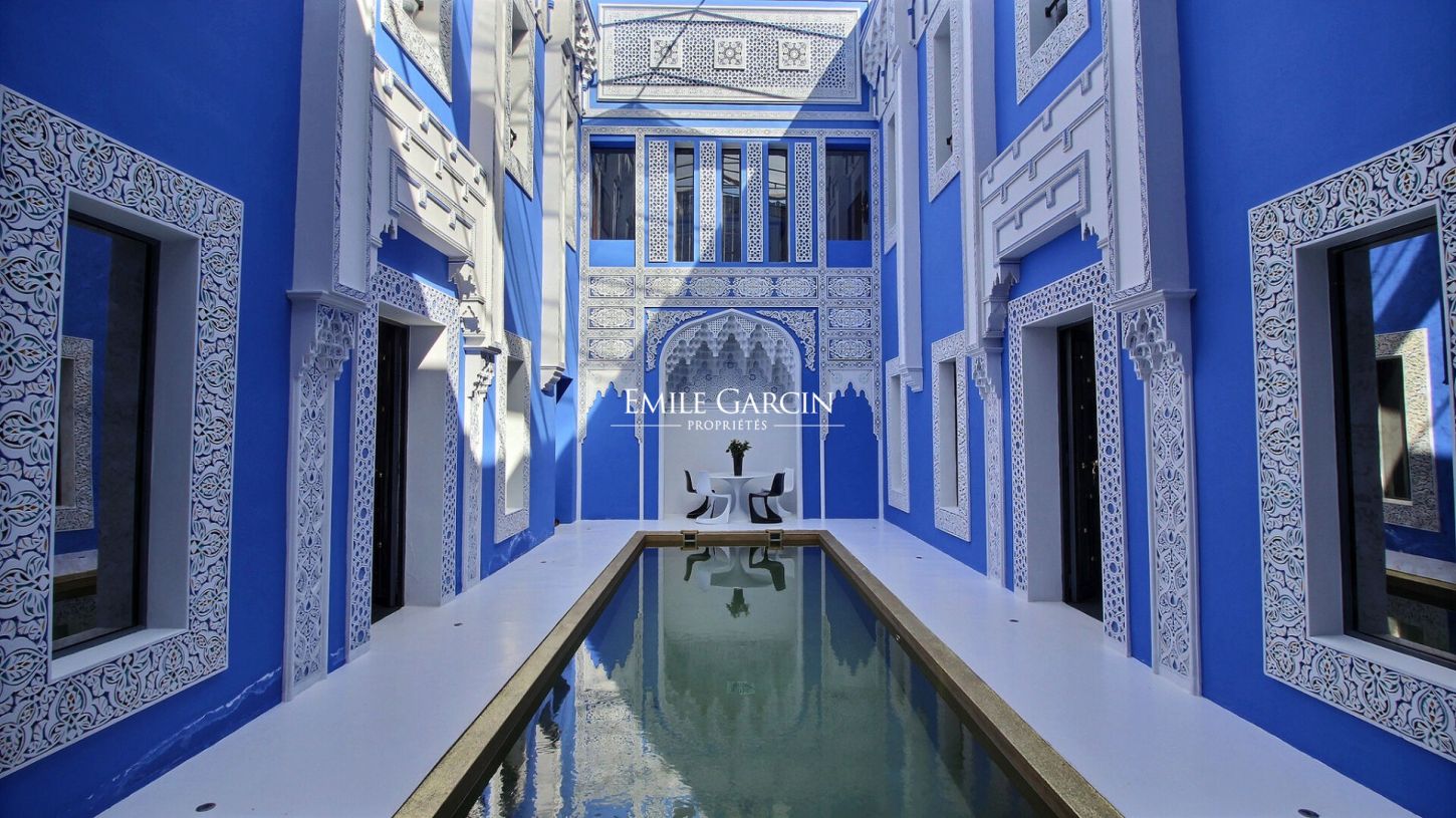 Riad to rent in Marrakech, near La Mamounia - Emile Garcin Maroc - Image 1