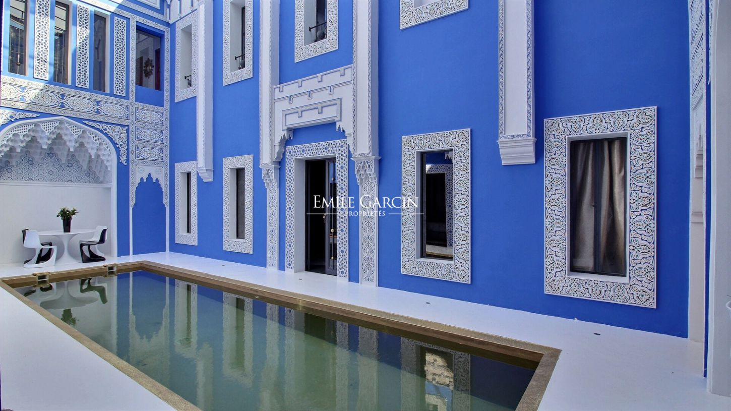 Riad to rent in Marrakech, near La Mamounia - Emile Garcin Maroc - Image 2