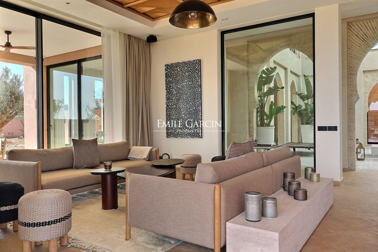 Exceptional villa to rent a few minutes from Marrakech - Emile Garcin Maroc - Image 4
