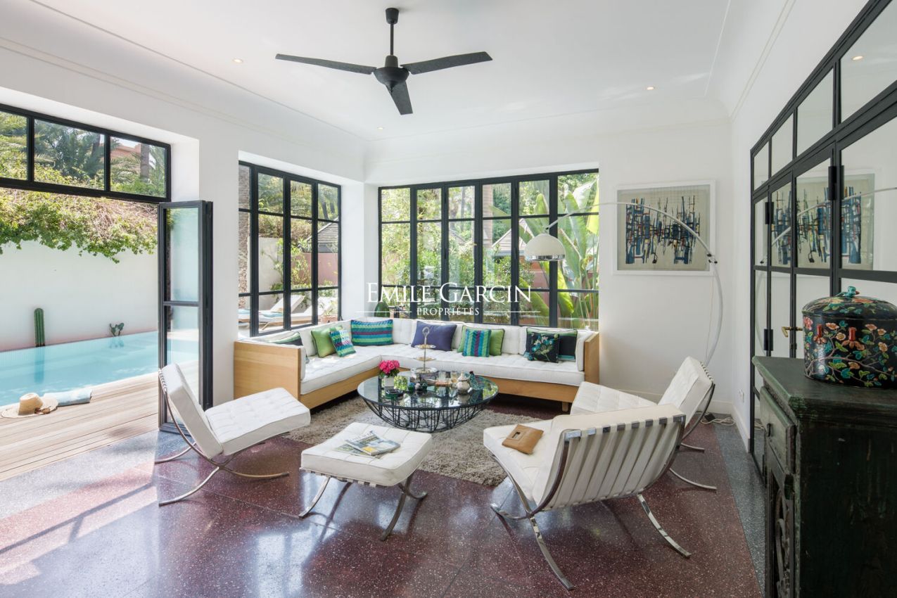 Beautiful villa to rent located in the Majorelle district of Marrakech - Emile Garcin Maroc - Image 2