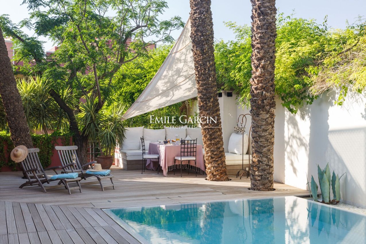 Beautiful villa to rent located in the Majorelle district of Marrakech - Emile Garcin Maroc - Image 9