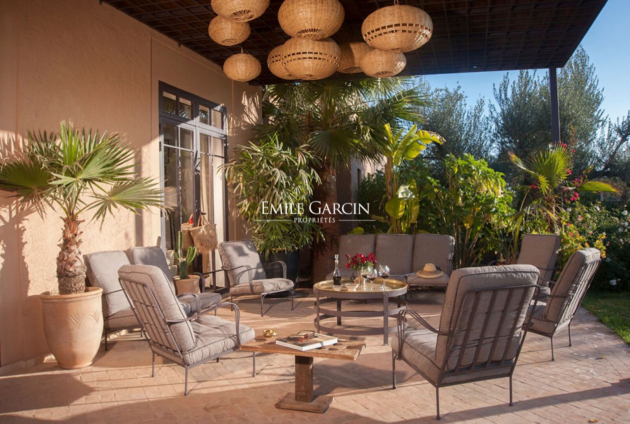 Family house to rent 12km from Marrakech - Emile Garcin Maroc - Image 1