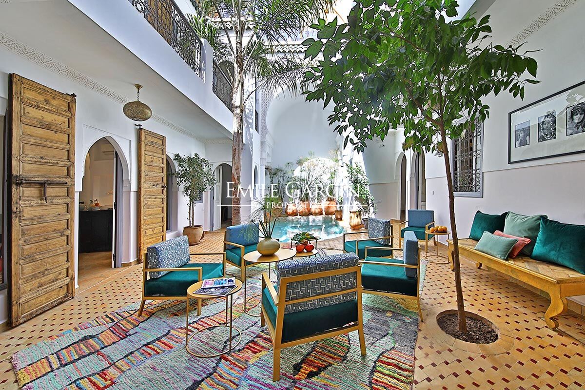 Delightful guest house idyllically located in the Sidi Mimoun district of Marrakech - Emile Garcin Maroc - Image 4