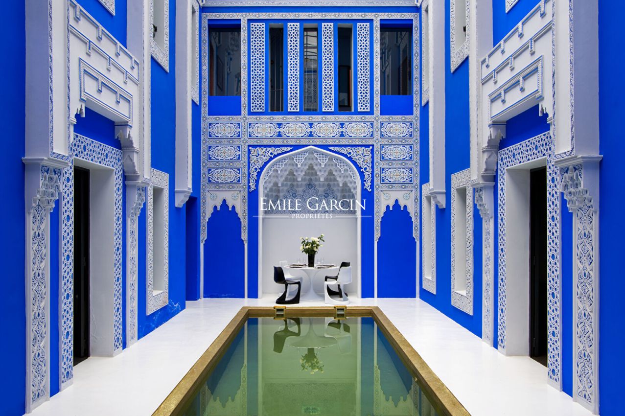 Beautiful Riad to rent near La Mamounia in Marrakech - Emile Garcin Maroc - Image 1