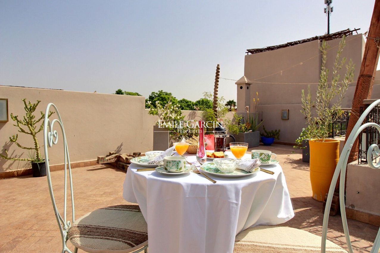 MAGNIFIQUE RIAD A LOUER  DANS LA MEDINA DE MARRAKECH - Emile Garcin Maroc - Image 10