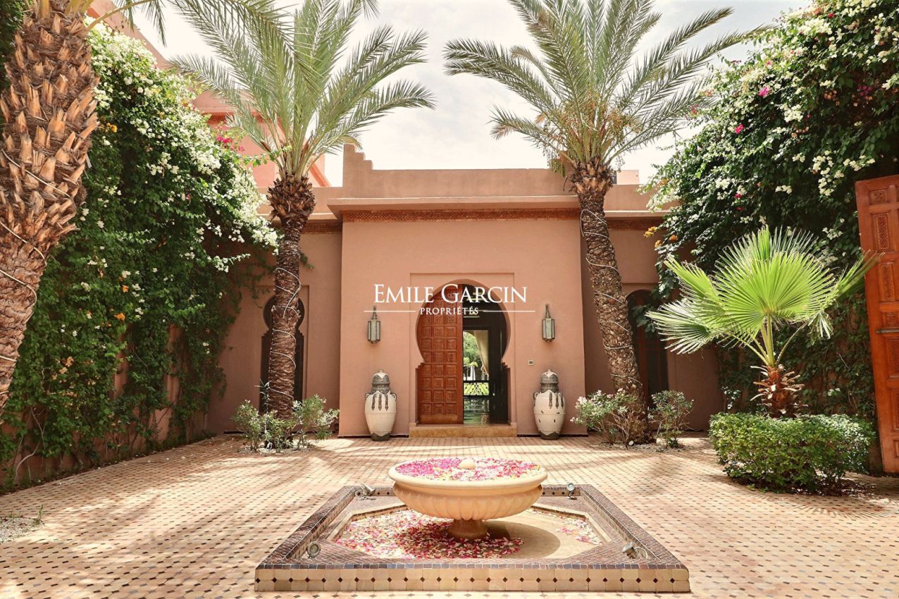 Magnificent property to rent in the Palmeraie district of Marrakech - Emile Garcin Maroc - Image 3