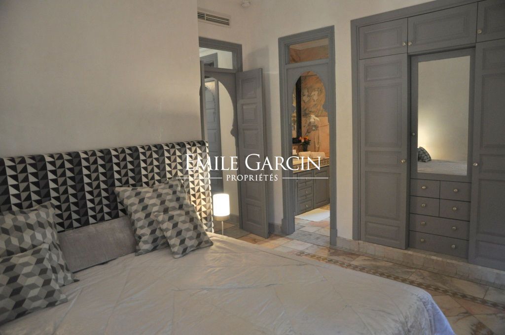 House tucked away among lush gardens in the Palmeraie district of Marrakech - Emile Garcin Maroc - Image 6