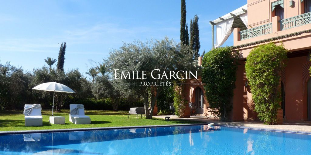 House tucked away among lush gardens in the Palmeraie district of Marrakech - Emile Garcin Maroc - Image 13
