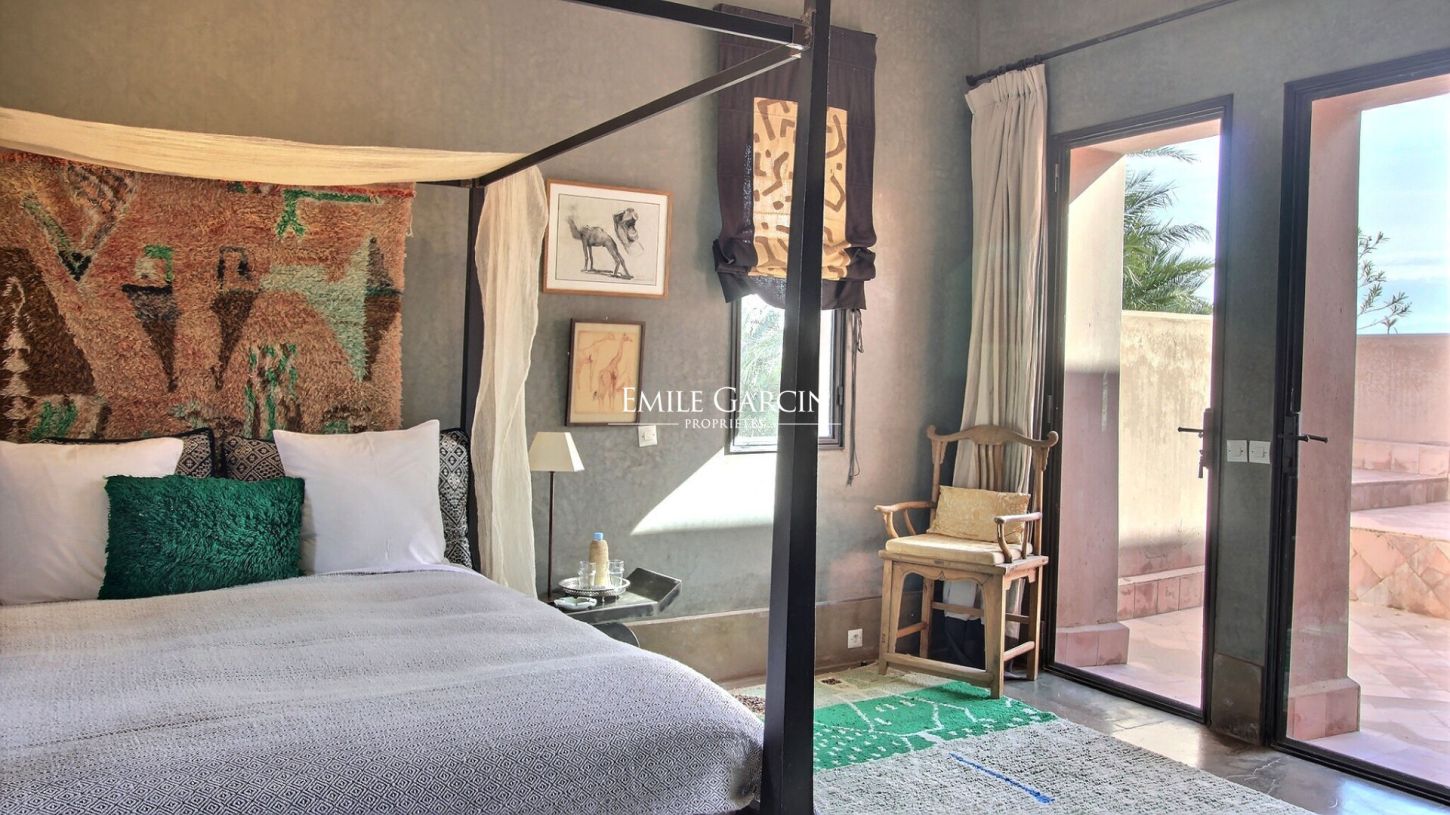 For rent luxury property in the heart of the palm grove of Marrakech - Emile Garcin Maroc - Image 7