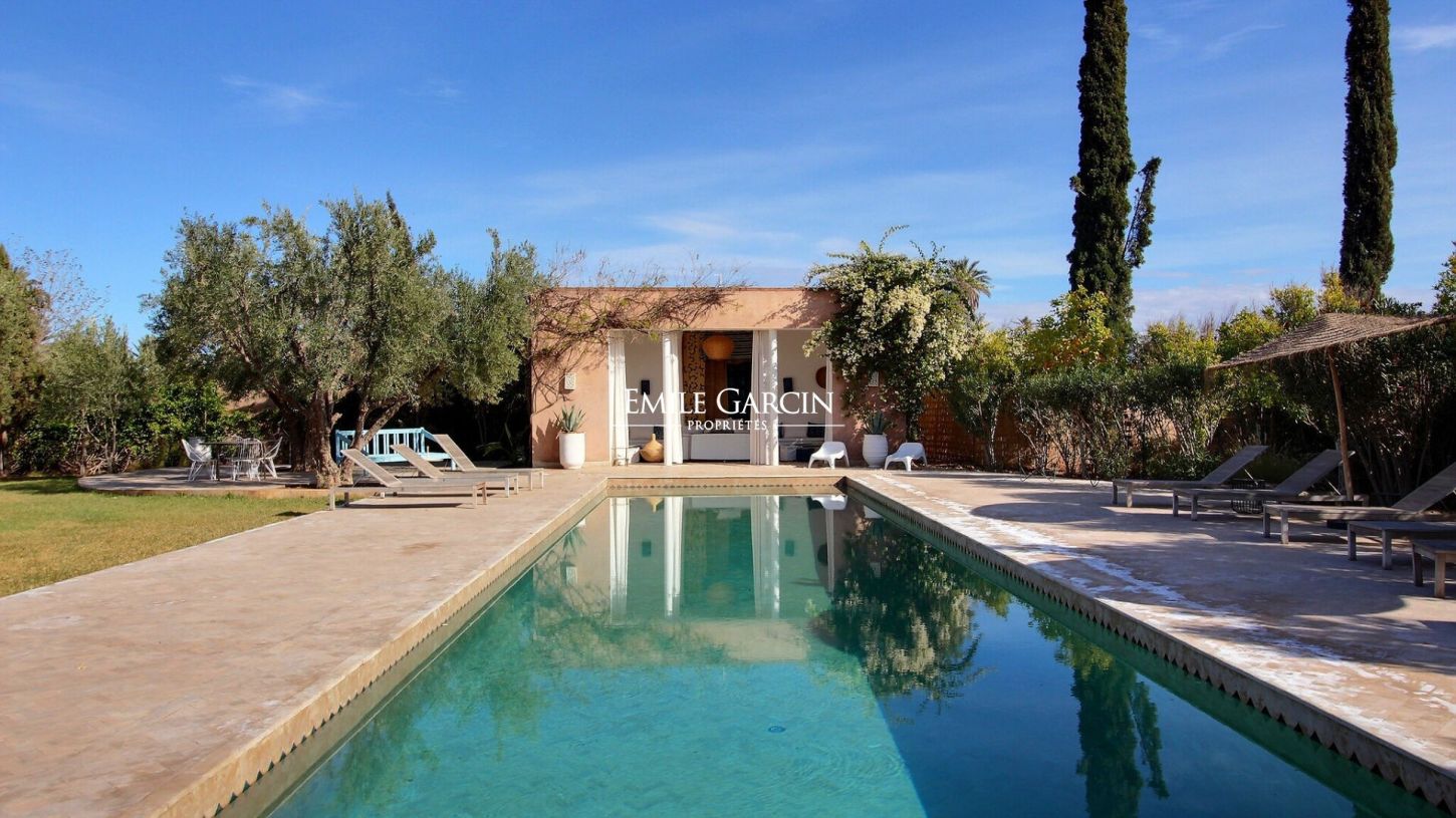 For rent luxury property in the heart of the palm grove of Marrakech - Emile Garcin Maroc - Image 9