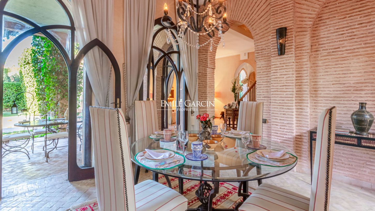 Villa for sale on a golf resort in Marrakech - Emile Garcin Maroc - Image 1