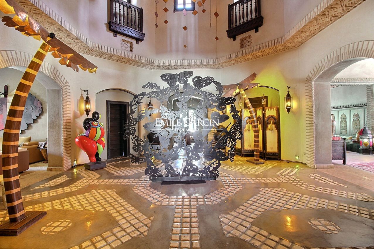 Unique propriété à vendre au triangle d'or à la Palmeraie de Marrakech - Emile Garcin Maroc - Image 5