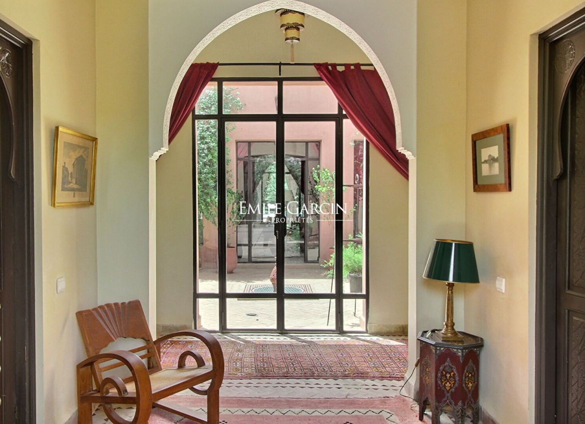 À vendre maison de style beldi-chic à Marrakech - Emile Garcin Maroc - Image 4