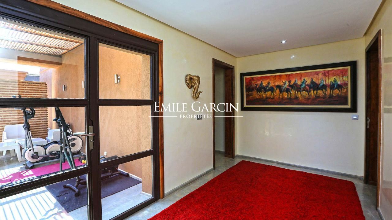 À vendre superbe maison sur la route d'Amizmiz à Marrakech - Emile Garcin Maroc - Image 12