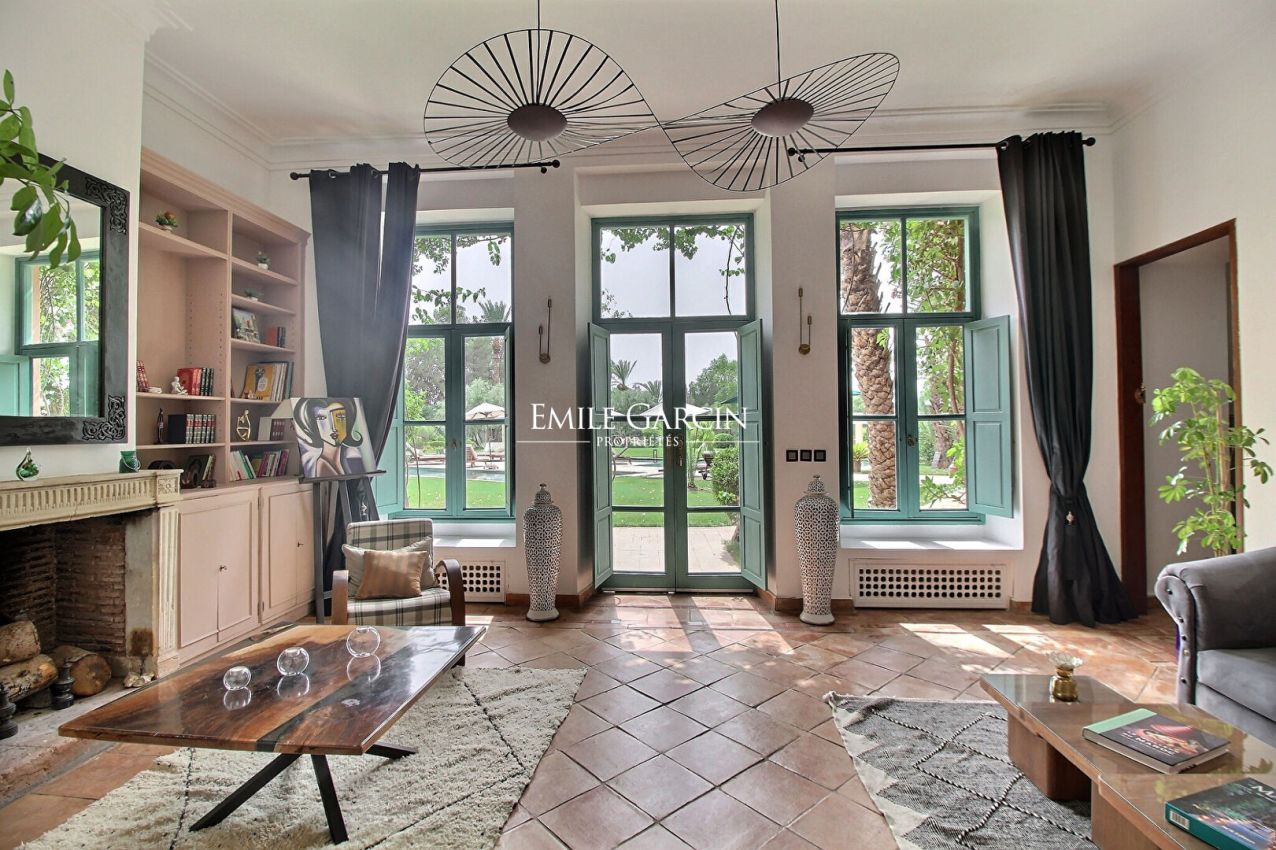 To rent - Exceptional villa - Marrakech - Heart of the Palmeraie district - Emile Garcin Maroc - Image 3