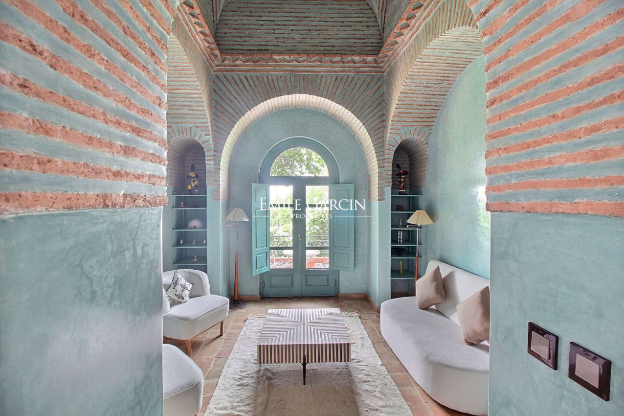 To rent - Exceptional villa - Marrakech - Heart of the Palmeraie district - Emile Garcin Maroc - Image 7