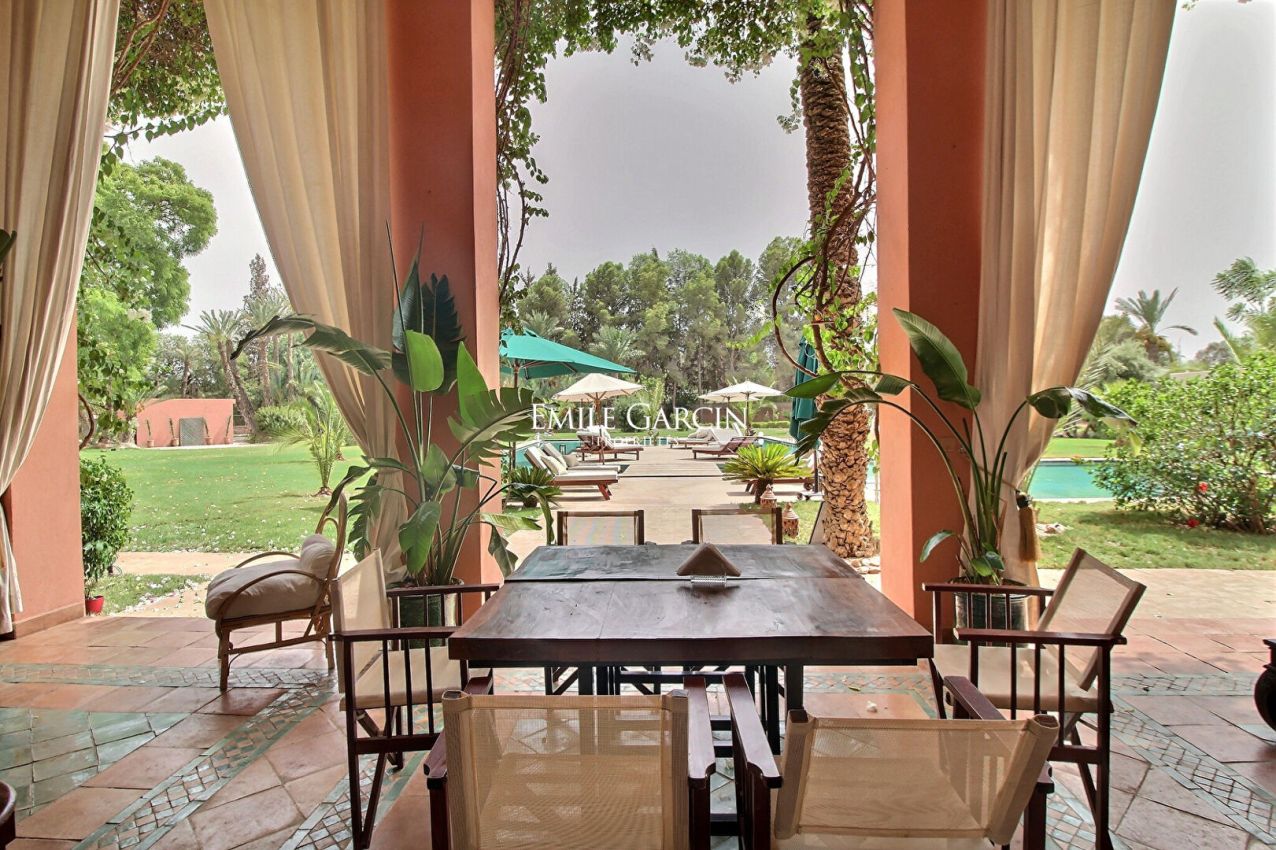 To rent - Exceptional villa - Marrakech - Heart of the Palmeraie district - Emile Garcin Maroc - Image 13