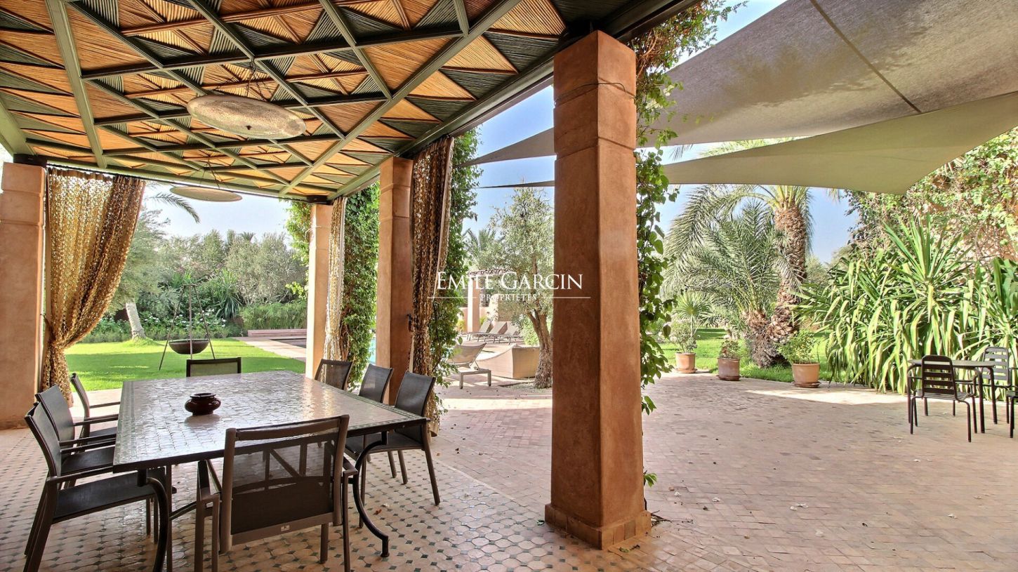 Marrakesh: magnificent villa located in La Palmeraie - Emile Garcin Maroc - Image 1