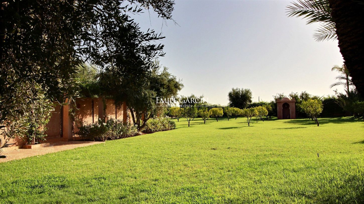 Marrakesh: magnificent villa located in La Palmeraie - Emile Garcin Maroc - Image 9
