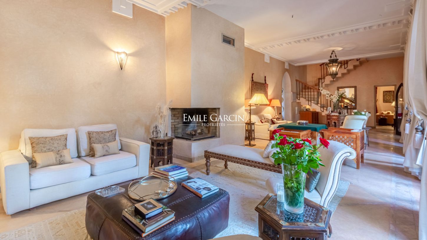 To rent - Marrakech - Moorish-style villa - Golf course development - Emile Garcin Maroc - Image 4