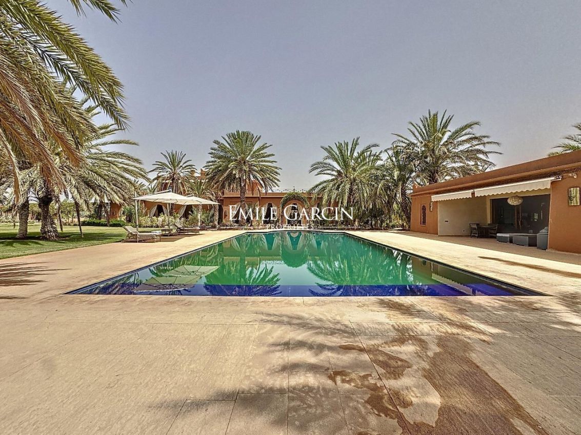 À vendre Palais marocain d'exception dans la Palmeraie de Marrakech - Emile Garcin Maroc - Image 2