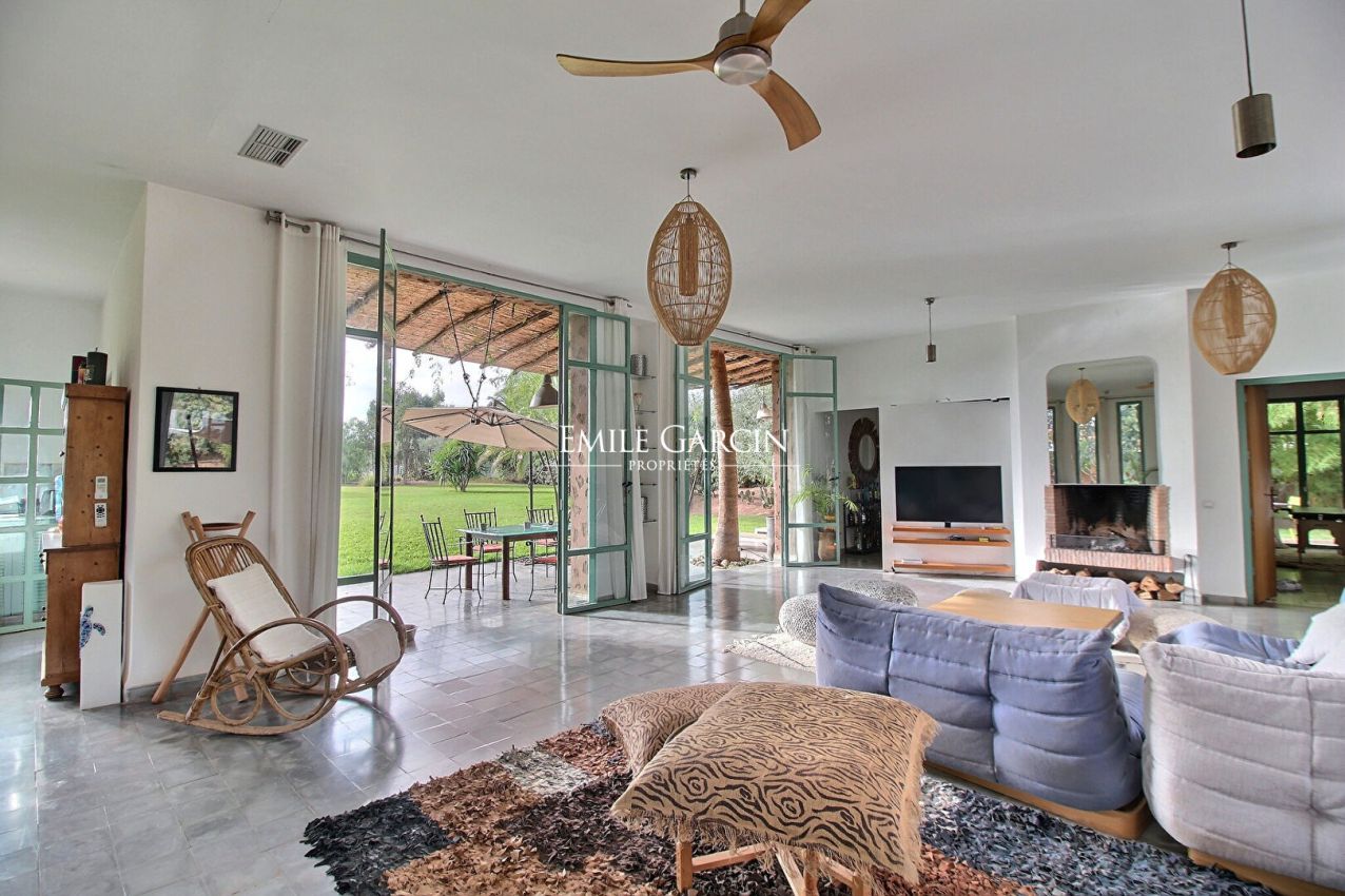 Maison de charme à vendre sur la route d'Amizmiz à Marrakech - Emile Garcin Maroc - Image 1