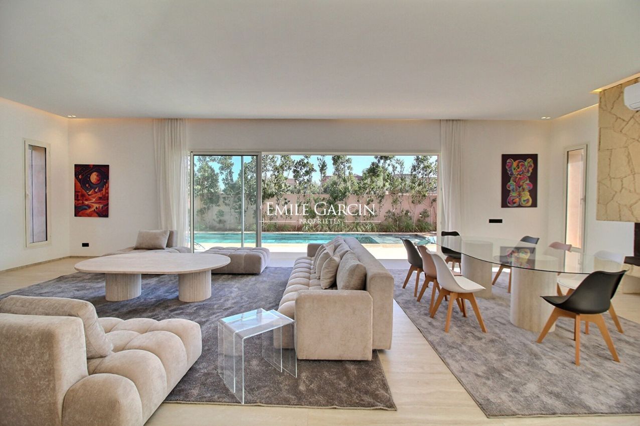 À vendre villa neuve dans un domaine golfique à Marrakech - Emile Garcin Maroc - Image 1