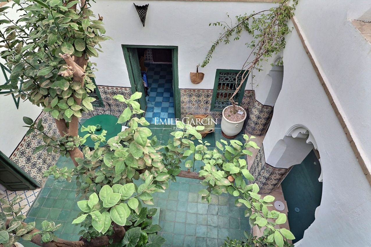 For sale - Riad - Marrakech - Riad Laarouss district - Emile Garcin Maroc - Image 1