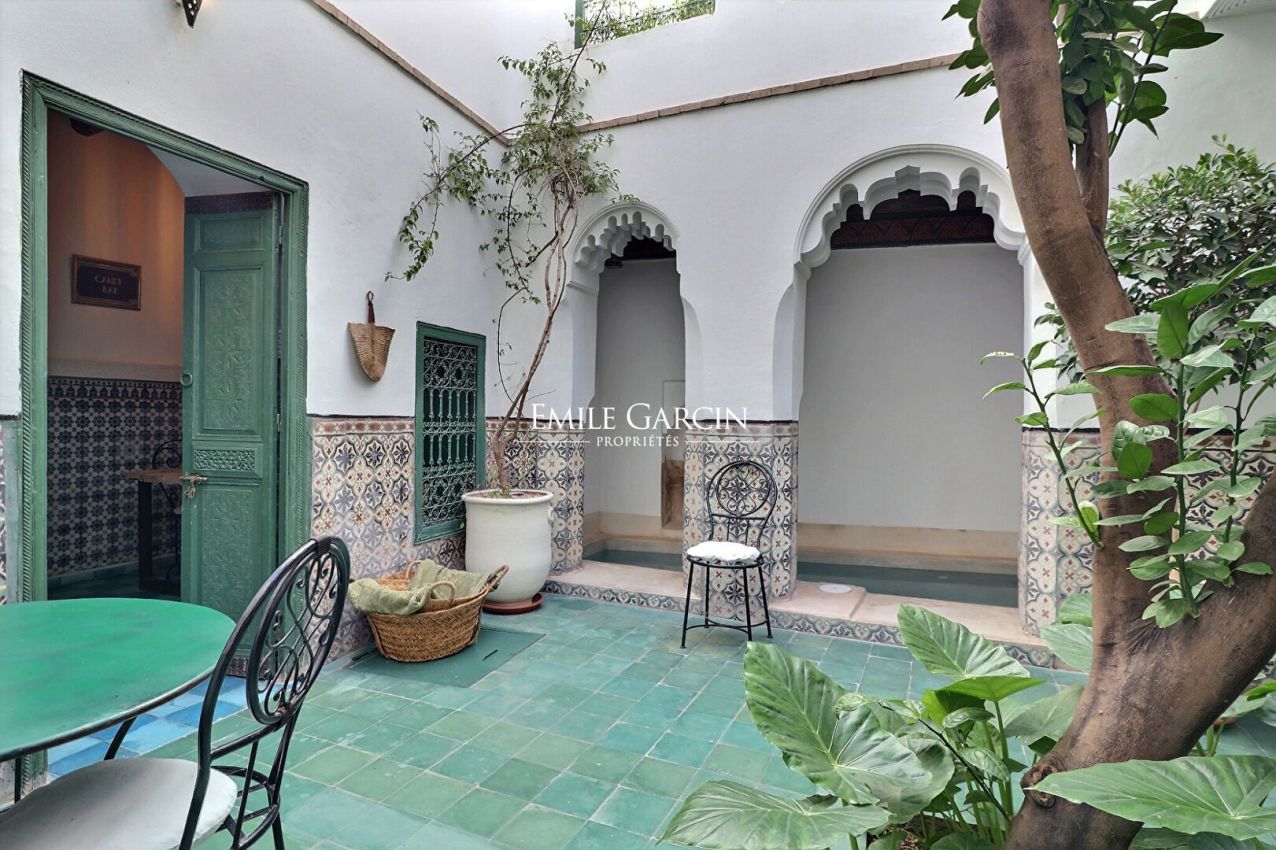 For sale - Riad - Marrakech - Riad Laarouss district - Emile Garcin Maroc - Image 2