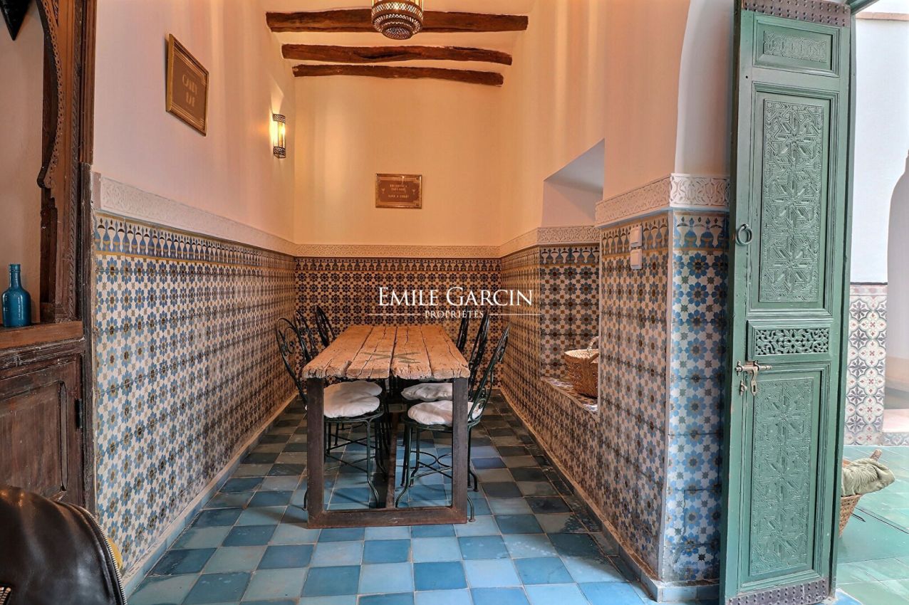 For sale - Riad - Marrakech - Riad Laarouss district - Emile Garcin Maroc - Image 4