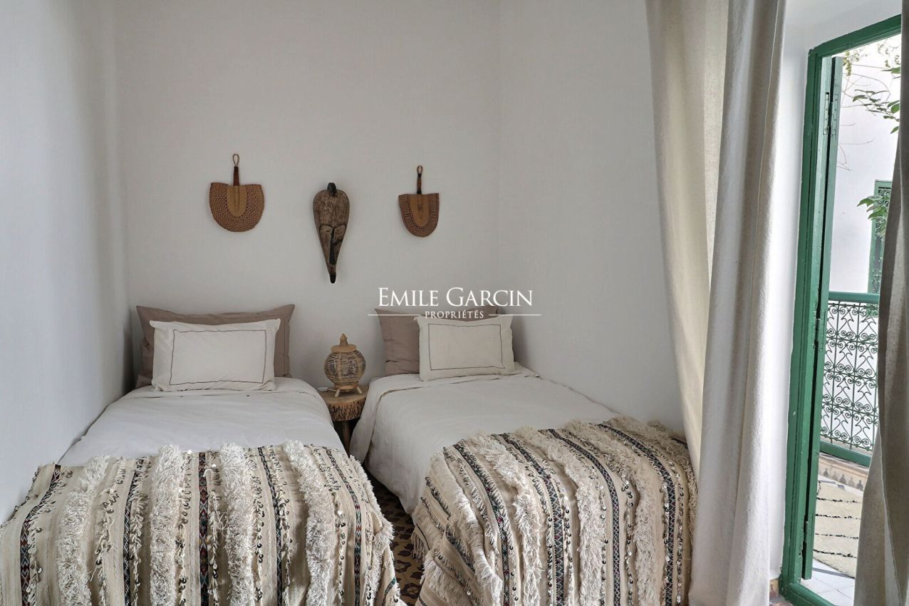 For sale - Riad - Marrakech - Riad Laarouss district - Emile Garcin Maroc - Image 7
