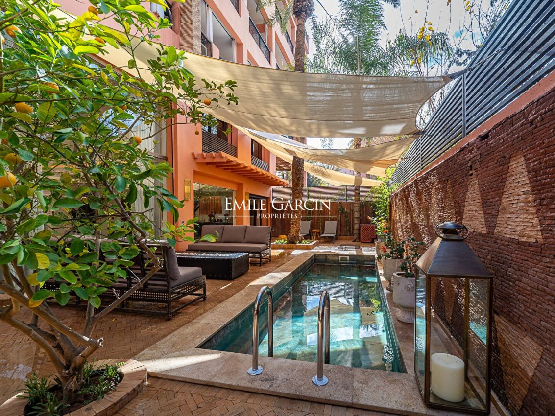 To rent - Chic apartment - Marrakech - Hivernage district - Emile Garcin Maroc - Image 1