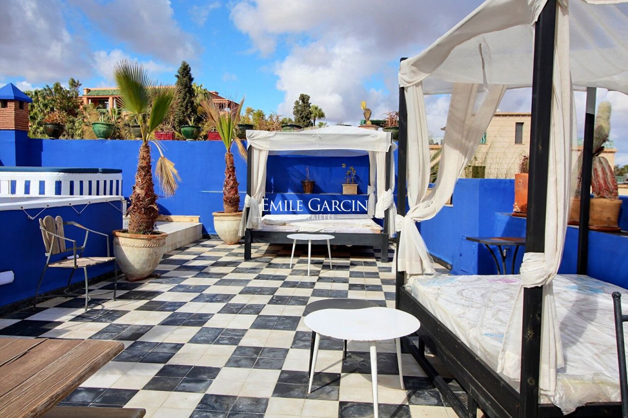 For sale - Exceptional riad - Marrakech - Sidi Mimoune district - Emile Garcin Maroc - Image 1