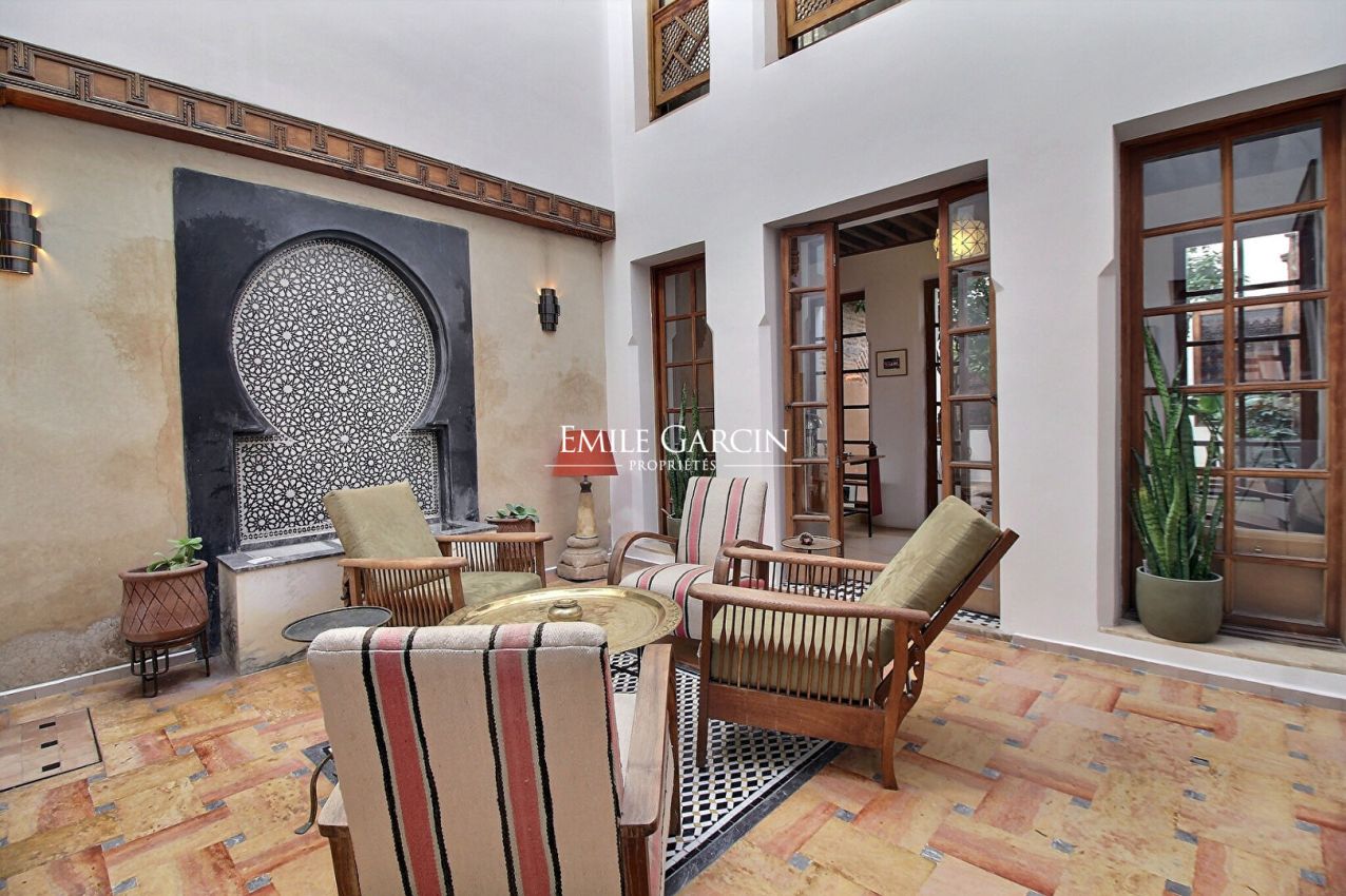 For sale - Exceptional riad - Marrakech - Dar El Bacha district - Emile Garcin Maroc - Image 2