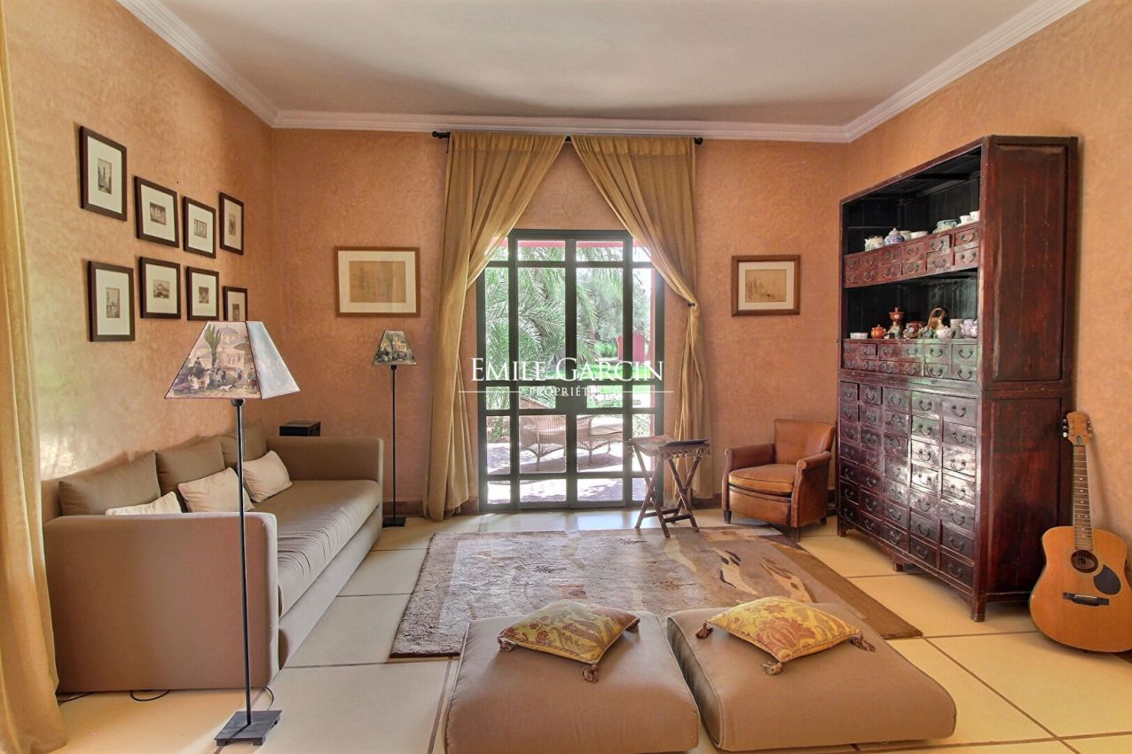 À vendre villa dans le triangle d'or de la palmeraie à Marrakech - Emile Garcin Maroc - Image 6