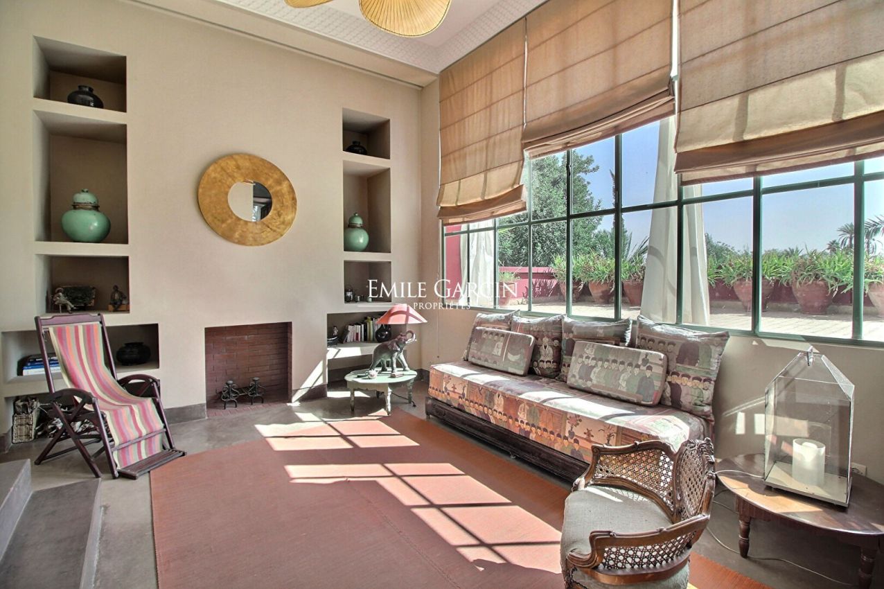 À vendre villa dans le triangle d'or de la palmeraie à Marrakech - Emile Garcin Maroc - Image 10