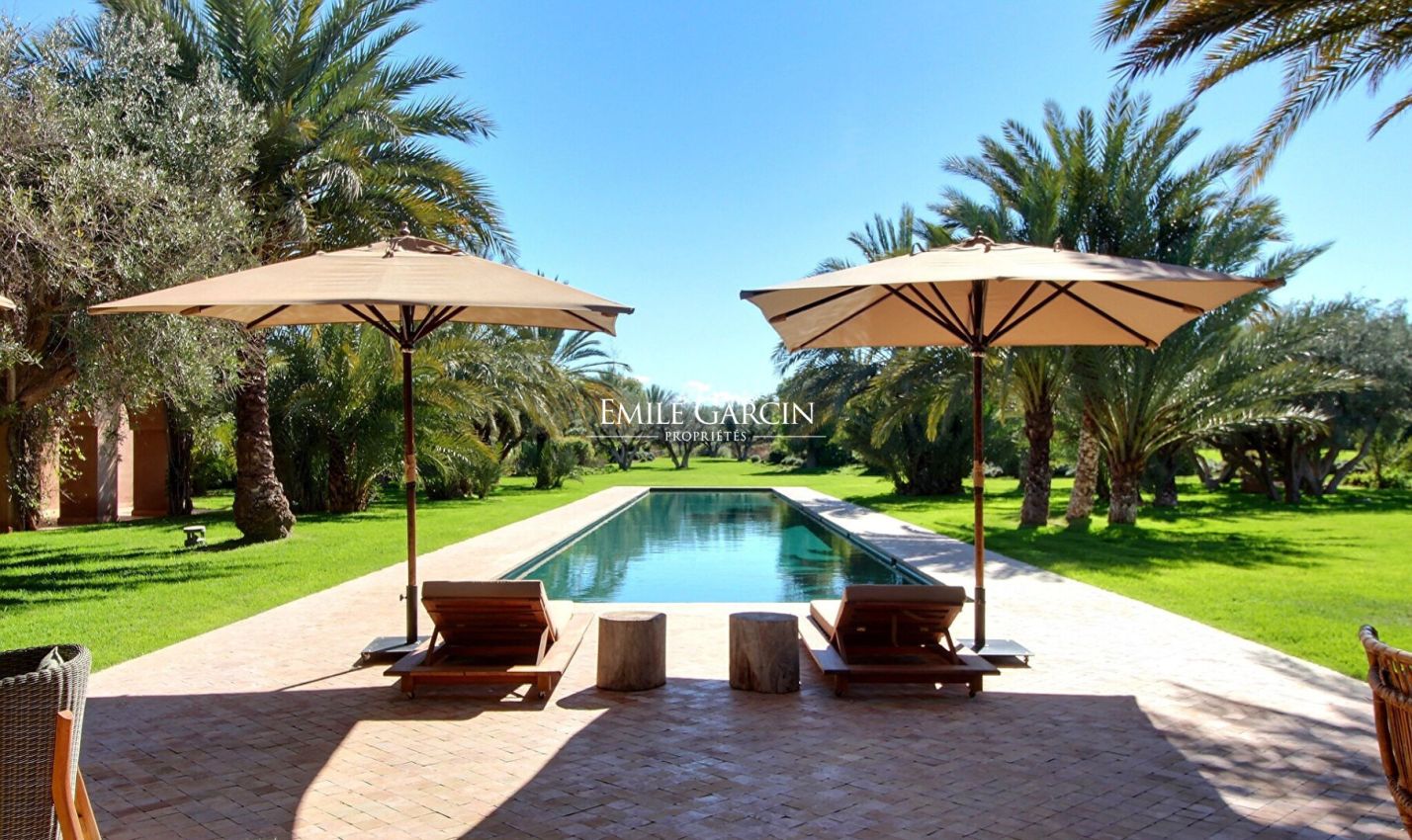 À vendre propriété d'exception à Marrakech - Emile Garcin Maroc - Image 1