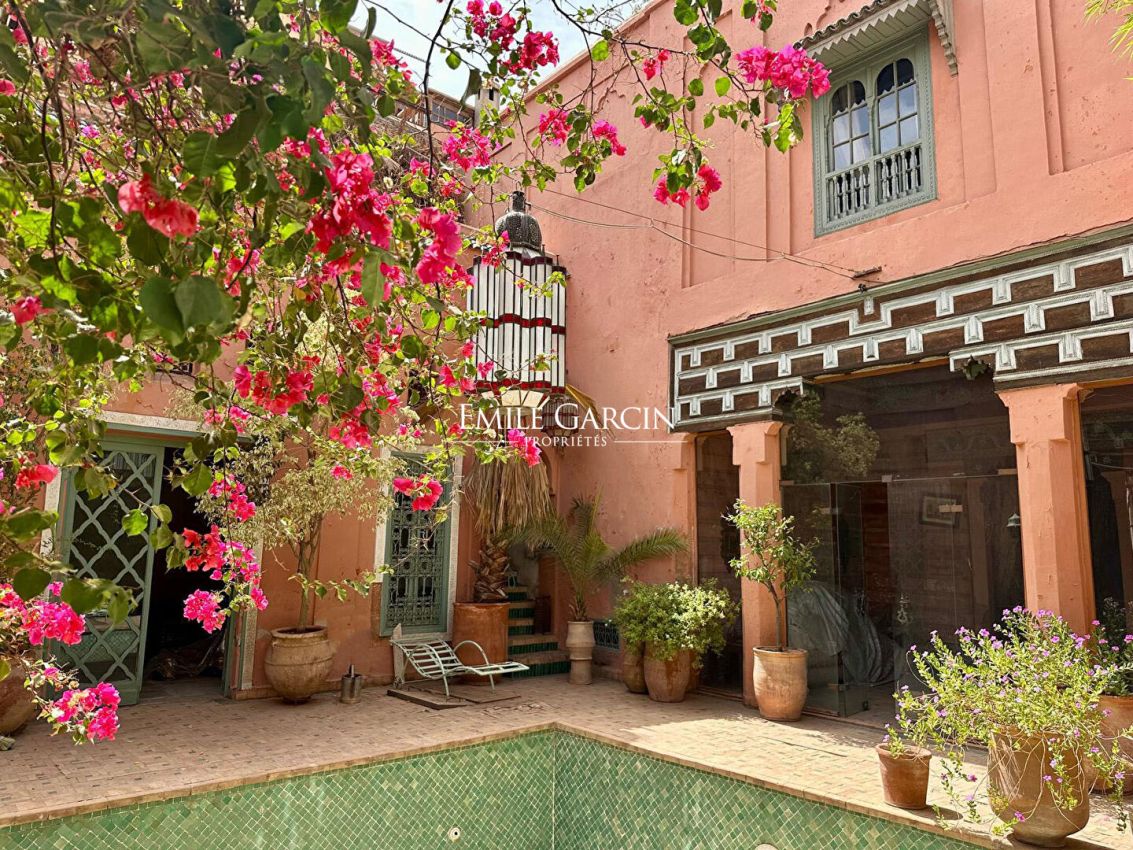 À vendre riad à rénover à Marrakech - Emile Garcin Maroc - Image 1