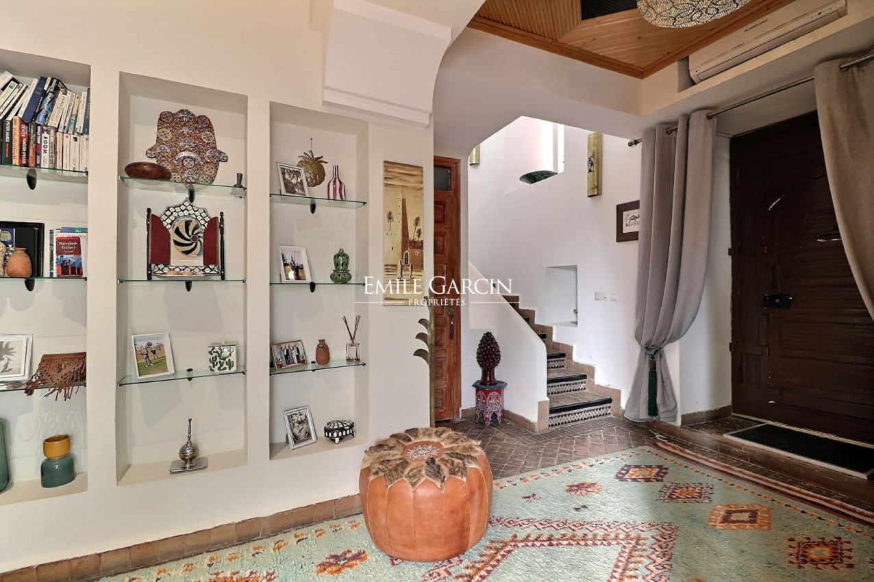 À vendre riad dans le quartier de la Bahia à  Marrakech - Emile Garcin Maroc - Image 2