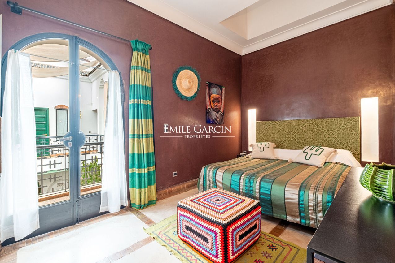 À vendre riad dans le quartier de la Bahia à  Marrakech - Emile Garcin Maroc - Image 10