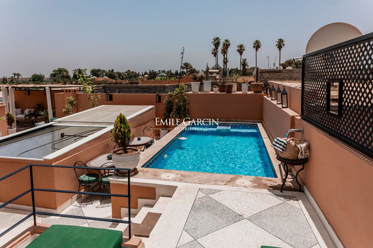 A vendre Riad dans le quartier de la Kasbah à Marrakech - Emile Garcin Maroc - Image 11